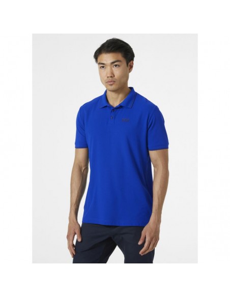 Helly Hansen Kos Ανδρικό T-shirt Polo Μπλε 34068-607