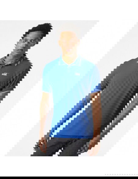 Helly Hansen Ανδρικό T-shirt Polo Μπλε 34068-638