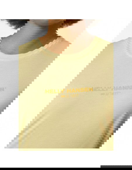 Helly Hansen Γυναικείο T-shirt Κίτρινο 53970 367