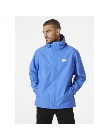 Helly Hansen Seven Ανδρικό Χειμωνιάτικο Μπουφάν Γαλάζιο 62047 554