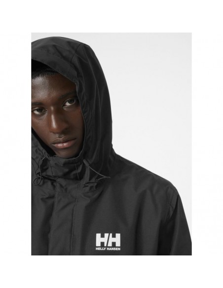 Helly Hansen Seven Ανδρικό Χειμωνιάτικο Μπουφάν Μαύρο 62047-992