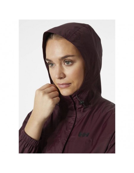 Helly Hansen Loke Κοντό Γυναικείο Μπουφάν για Άνοιξη/Φθινόπωρο Μπορντό 62282 658