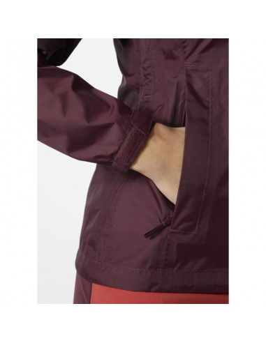 Helly Hansen Loke Κοντό Γυναικείο Μπουφάν για Άνοιξη/Φθινόπωρο Μπορντό 62282 658