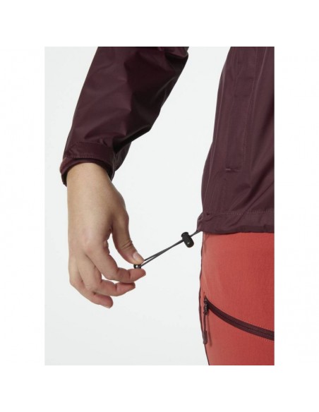 Helly Hansen Loke Κοντό Γυναικείο Μπουφάν για Άνοιξη/Φθινόπωρο Μπορντό 62282 658
