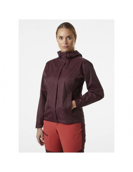 Helly Hansen Loke Κοντό Γυναικείο Μπουφάν για Άνοιξη/Φθινόπωρο Μπορντό 62282 658
