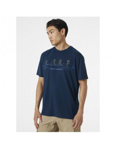 Helly Hansen Skog Recycled Graphic M 63082 584 Tshirt