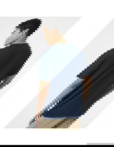 Helly Hansen Skog Recycled Ανδρικό T-shirt Navy Μπλε με Στάμπα 63082-584