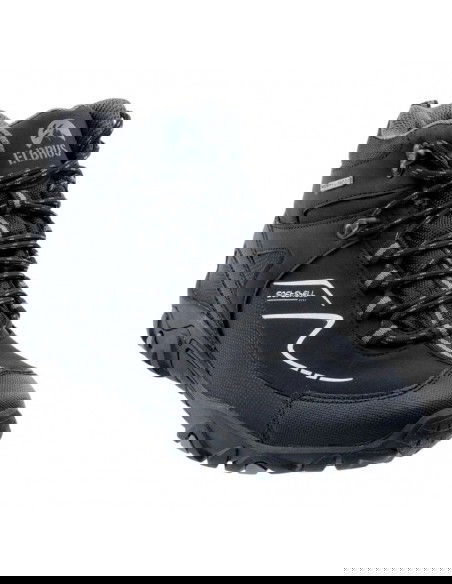 Elbrus Maash 92800210634 Ανδρικά Ορειβατικά Μποτάκια Αδιάβροχα Μαύρα