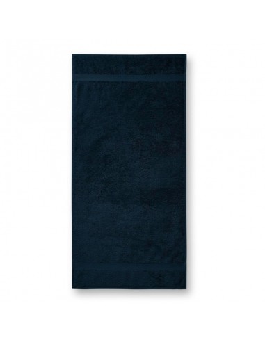Towel Malfini Terry Towel MLI90302 navy blue