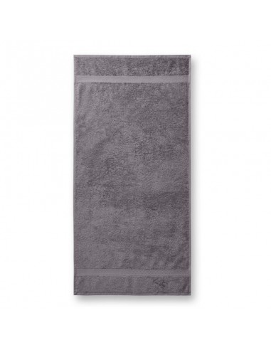 Malfini Πετσέτα Προσώπου Terry MLI-90325 50x100εκ. Γκρι