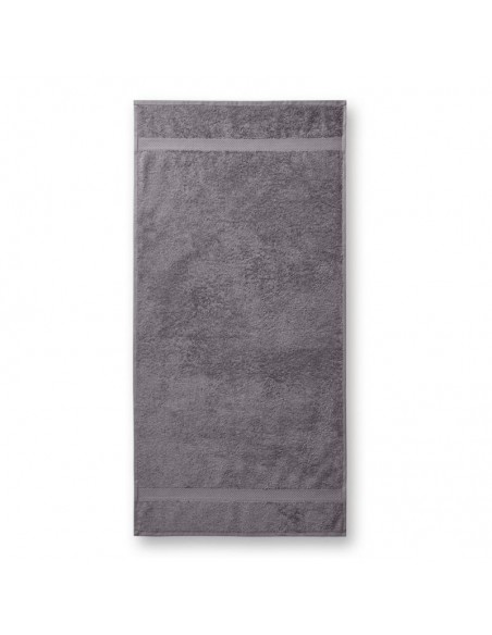 Malfini Πετσέτα Προσώπου Terry MLI-90325 50x100εκ. Γκρι