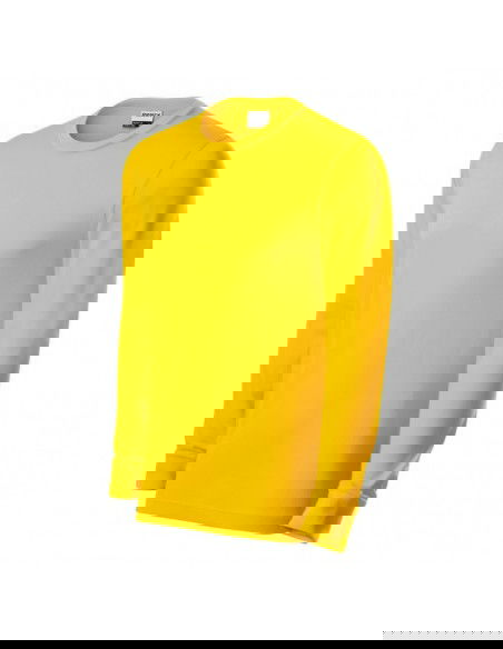 Tshirt Rimeck Resist LS M MLIR0504 yellow