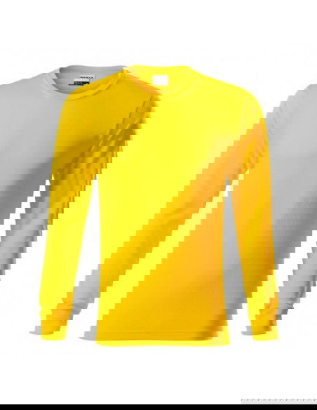 Tshirt Rimeck Resist LS M MLIR0504 yellow