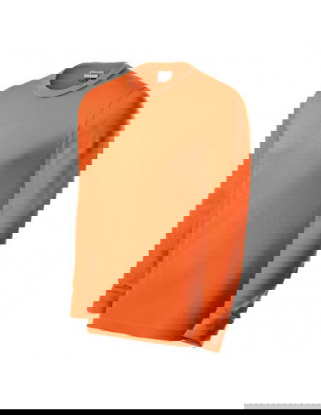 Rimeck Resist LS M MLIR0511 Tshirt orange