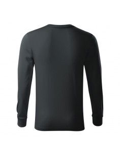 Tshirt Rimeck Resist LS M MLIR0594 ebony gray 2