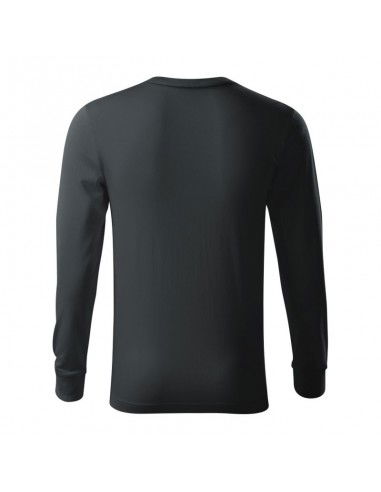 Tshirt Rimeck Resist LS M MLIR0594 ebony gray