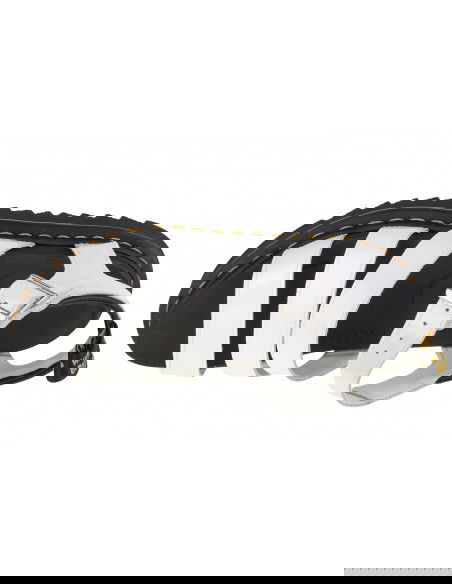 Dr. Martens Blaire Δερμάτινα Γυναικεία Σανδάλια με Λουράκι Flatforms σε Λευκό Χρώμα 27304100