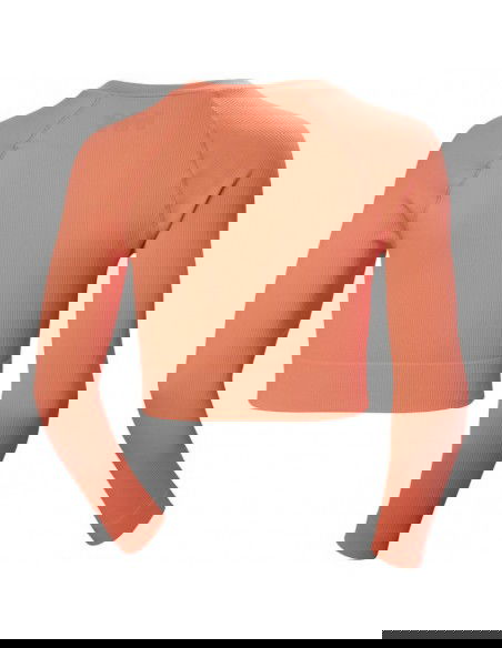 Helly Hansen Γυναικείο Crop Top Μακρυμάνικο Πορτοκαλί 53939 284