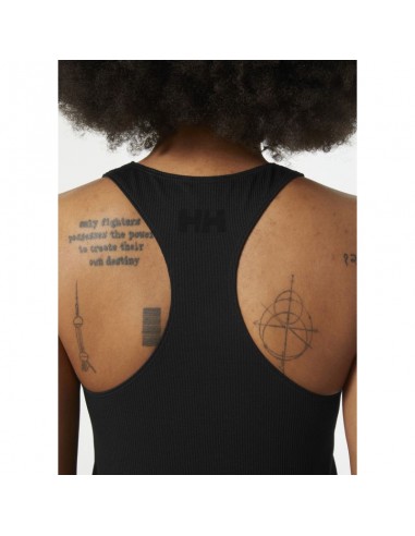 Helly Hansen Αμάνικη Γυναικεία Μπλούζα Καλοκαιρινή Μαύρη 53940 990