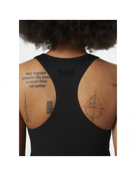 Helly Hansen Αμάνικη Γυναικεία Μπλούζα Καλοκαιρινή Μαύρη 53940 990