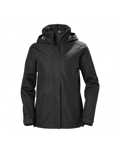 Helly Hansen Aden Γυναικείο Αθλητικό Μπουφάν Αδιάβροχο Μαύρο 62650-990