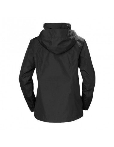 Helly Hansen Aden Γυναικείο Αθλητικό Μπουφάν Αδιάβροχο Μαύρο 62650-990
