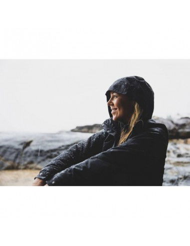 Helly Hansen Aden Γυναικείο Αθλητικό Μπουφάν Αδιάβροχο Μαύρο 62650-990