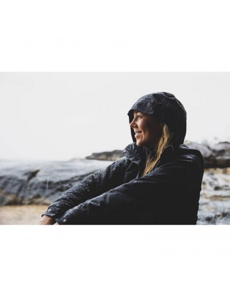 Helly Hansen Aden Γυναικείο Αθλητικό Μπουφάν Αδιάβροχο Μαύρο 62650-990