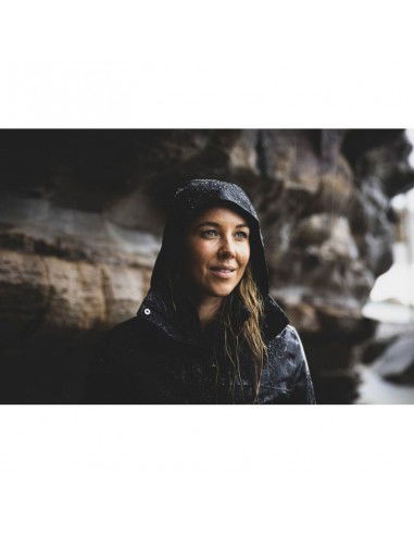 Helly Hansen Aden Γυναικείο Αθλητικό Μπουφάν Αδιάβροχο Μαύρο 62650-990