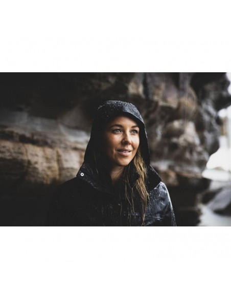 Helly Hansen Aden Γυναικείο Αθλητικό Μπουφάν Αδιάβροχο Μαύρο 62650-990