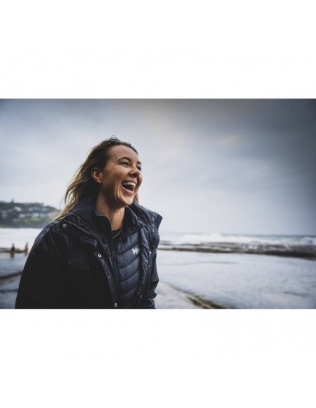 Helly Hansen Aden Γυναικείο Αθλητικό Μπουφάν Αδιάβροχο Μαύρο 62650-990