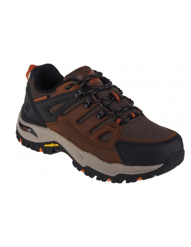 Skechers Argosa 204630-CDB Ανδρικά Ορειβατικά Παπούτσια Αδιάβροχα Καφέ