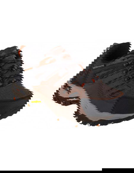 Skechers Argosa 204630-CDB Ανδρικά Ορειβατικά Παπούτσια Αδιάβροχα Καφέ