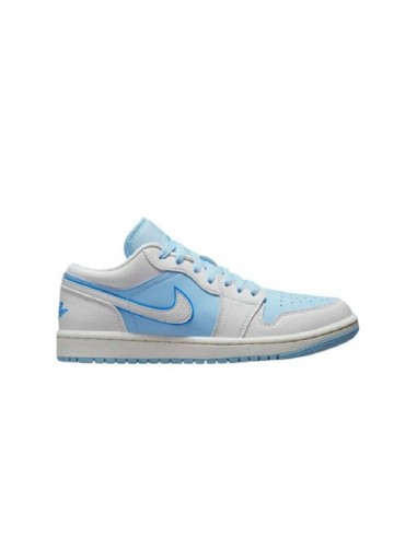 Jordan Air Jordan 1 Retro Low Γυναικεία Sneakers Sail / Dark Powder Blue / Ice Blue DV1299-104