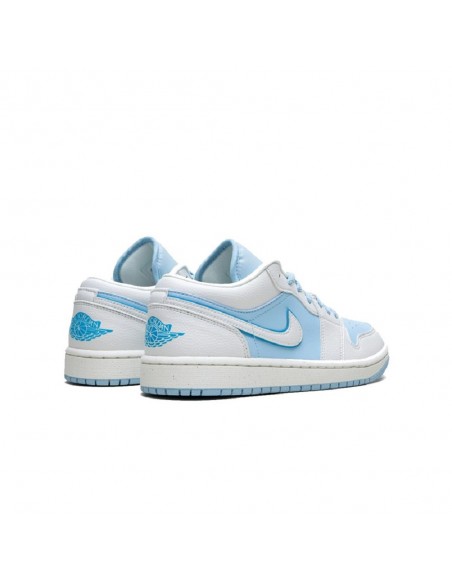 Jordan Air Jordan 1 Retro Low Γυναικεία Sneakers Sail / Dark Powder Blue / Ice Blue DV1299-104