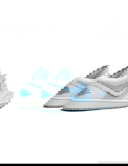 Jordan Air Jordan 1 Retro Low Γυναικεία Sneakers Sail / Dark Powder Blue / Ice Blue DV1299-104
