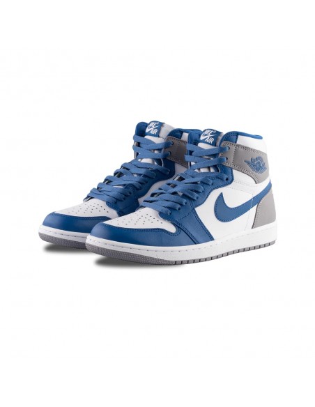Jordan Air Jordan 1 Retro High OG Ανδρικά Μποτάκια True Blue / White / Cement Grey DZ5485-410