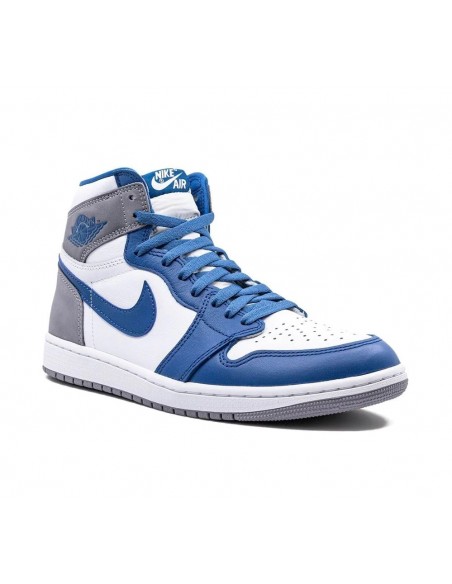 Jordan Air Jordan 1 Retro High OG Ανδρικά Μποτάκια True Blue / White / Cement Grey DZ5485-410
