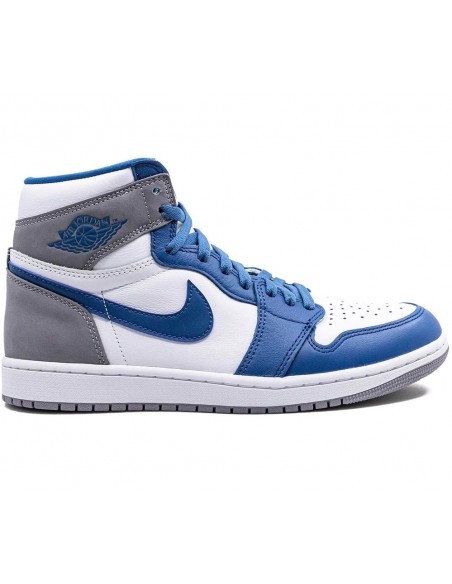 Jordan Air Jordan 1 Retro High OG Ανδρικά Μποτάκια True Blue / White / Cement Grey DZ5485-410
