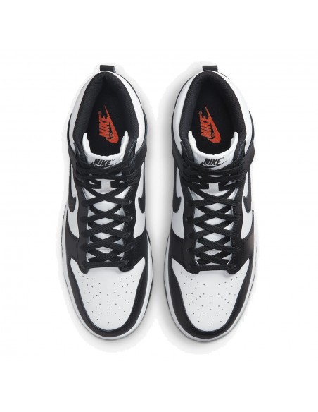 Nike Dunk High Ανδρικά Μποτάκια White / Black / Total Orange DD1399-105