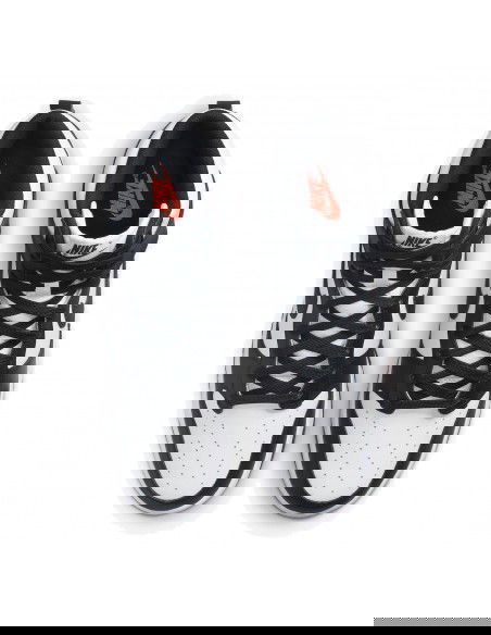 Nike Dunk High Ανδρικά Μποτάκια White / Black / Total Orange DD1399-105