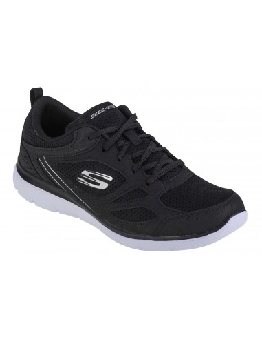 Skechers Summits Suited 12982-BKW Γυναικεία Αθλητικά Παπούτσια Running Μαύρα Γυναικεία > Παπούτσια > Παπούτσια Μόδας > Sneakers