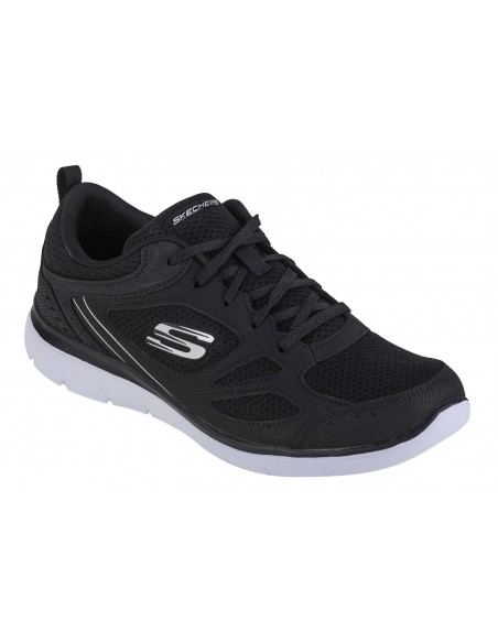 Skechers Summits Suited 12982-BKW Γυναικεία Αθλητικά Παπούτσια Running Μαύρα