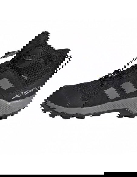 Adidas Παιδικά Μποτάκια Πεζοπορίας Terrex Mid Gore Tex Αδιάβροχα Μαύρα IF7522
