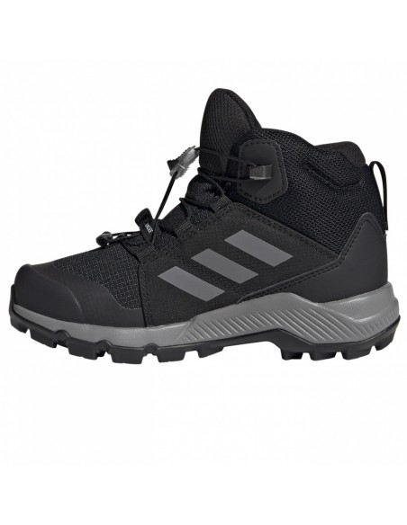 Adidas Παιδικά Μποτάκια Πεζοπορίας Terrex Mid Gore Tex Αδιάβροχα Μαύρα IF7522