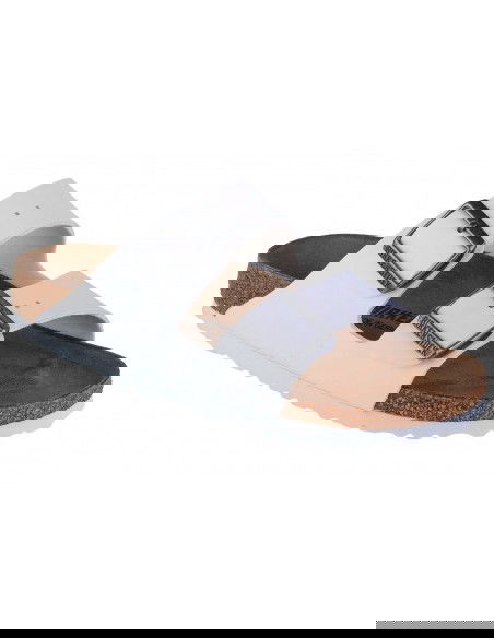 Birkenstock Arizona Birko-Flor Γυναικεία Σανδάλια σε Λευκό Χρώμα 0552683