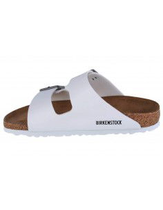 Birkenstock Arizona Birko-Flor Γυναικεία Σανδάλια σε Λευκό Χρώμα 0552683 2