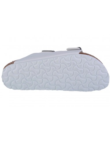 Birkenstock Arizona Birko-Flor Γυναικεία Σανδάλια σε Λευκό Χρώμα 0552683