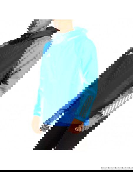 Adidas Ανδρικό Χειμωνιάτικο Μπουφάν Αδιάβροχο Μπλε IC4572