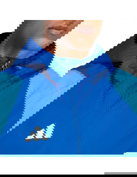 Adidas Ανδρικό Χειμωνιάτικο Μπουφάν Αδιάβροχο Μπλε IC4572